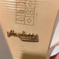 sandalo bianco prima donna 