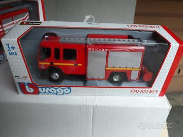 Modellini mezzi dei pompieri burago