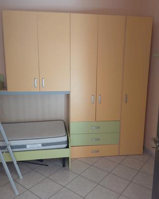 cameretta con letti a castello