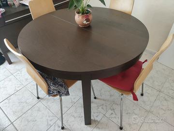 Tavolo rotondo allungabile