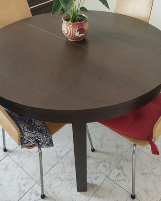 Tavolo rotondo allungabile