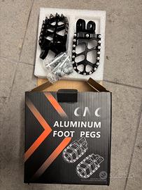 Pedane moto enduro cross