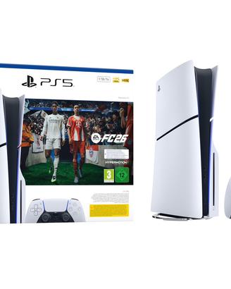 PlayStation 5 slim disco + 4 giochi