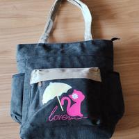 Borsa bag con gatto