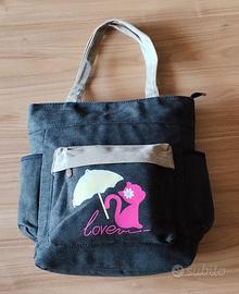 Borsa bag con gatto