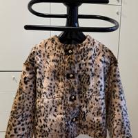 GIACCA STAMPA ANIMALIER - taglio moda over size