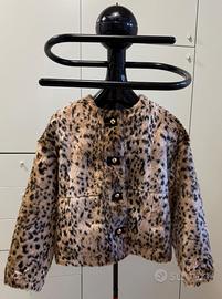 GIACCA STAMPA ANIMALIER - taglio moda over size