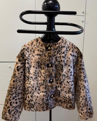 GIACCA STAMPA ANIMALIER - taglio moda over size