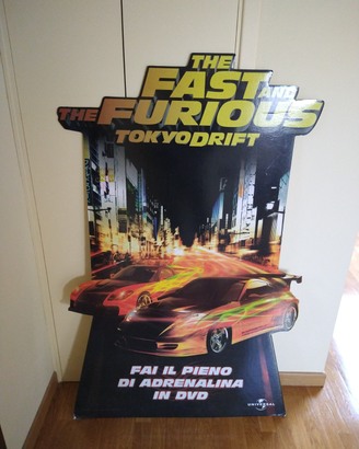 Totem autoreggente pubblicitario Fast & Furious