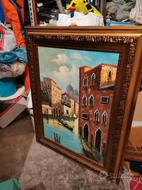 Quadro ad Olio veduta Venezia