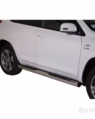 Toyota Rav 4 Pedane tubolari o piane inox