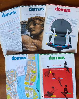 5 riviste Domus