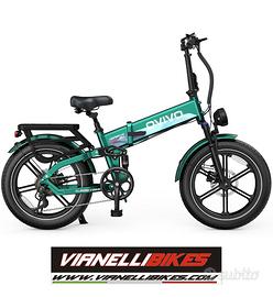 OVIVO FAT E-BIKE FULL SUSPENSION PIEGHEVOLE 960WH