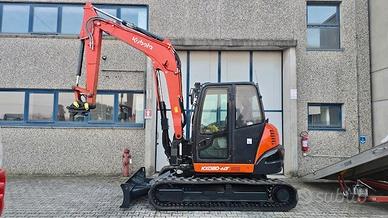 Miniescavatore Kubota KX080-4a