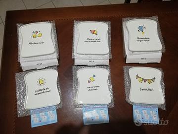 set A-B- pan piattini 