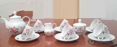 Servizio di Porcellana Tè e Caffè di 6 tazze
