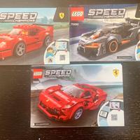 Lego originali speed ferrari porsche mclaren