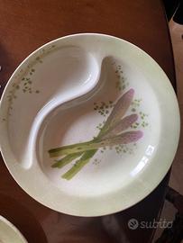 Servizio ASPARAGI di fine 800 - Sc Richard. -