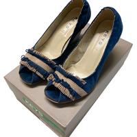 Scarpe donna blu Keys