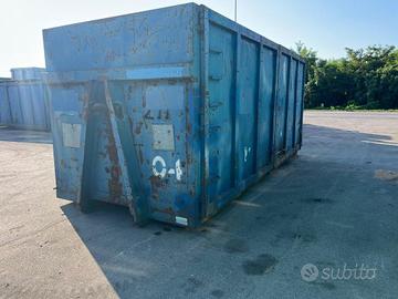 CONTAINER SCARRABILE USATO A CIELO APERTO