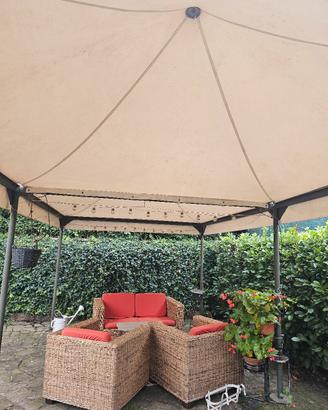 Doppio gazebo 