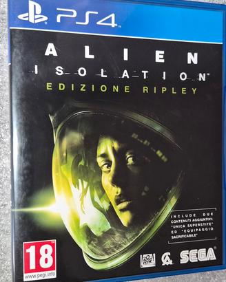 alien isolation edizione ripley  ps4
