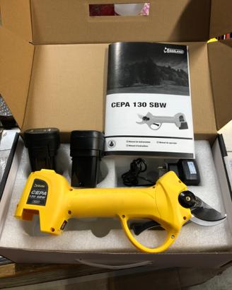 Forbici a doppia batteria cordless CEPA130