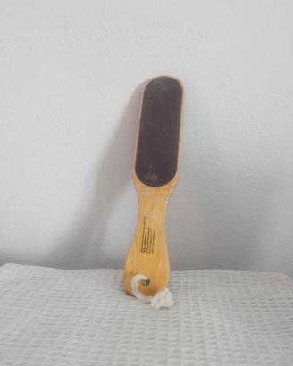 Lima per piedi professionale in legno con doppio l