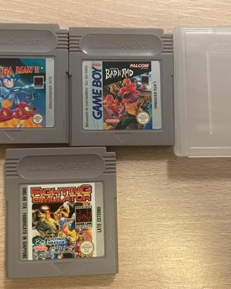 3 giochi nintendo game boy usati vintage