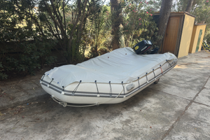 Gommone e motore selva VIB 350 e selva 15 cv
