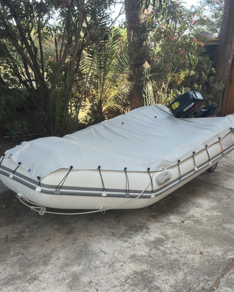 Gommone e motore selva VIB 350 e selva 15 cv