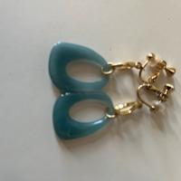 Nuovo orecchini a clip francesi retró geometrici