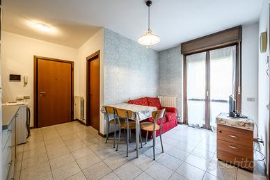 bilocale con cucina a vista