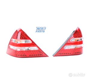 FANALI MERCEDES SLK R170 96-04 LED ROSSO CROMATO