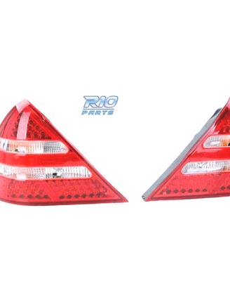 FANALI MERCEDES SLK R170 96-04 LED ROSSO CROMATO