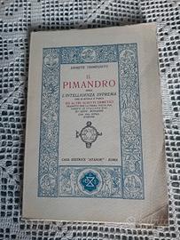 ERMETE TRIMEGISTO. IL PIMANDRO. Atanor, (3° ed.)