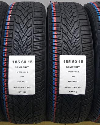 4 GOMME 185 60 15 SEMPERIT BR1368