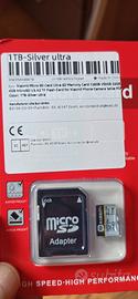 micro sd 1 tb con adattatore pc