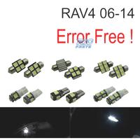 KIT 6 LAMPADE LED INTERNE TOYOTA RAV4 06-14