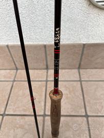 Canna pesca mosca Hardy, canna fissa, accessori