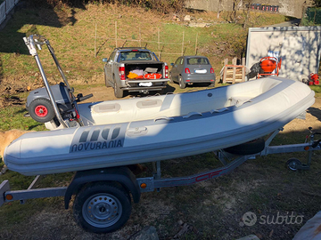 Gommone 3,30 con carrello
