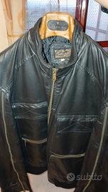 Giubbino in pelle vintage XXL