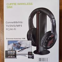 Cuffie wireless 5 in 1