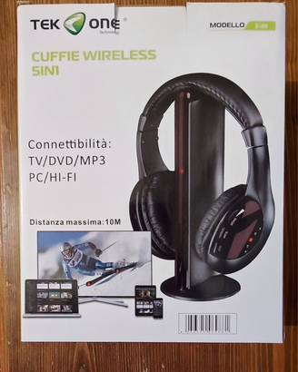 Cuffie wireless 5 in 1