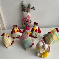 Set decorazioni per la Pasqua artigianali nuove