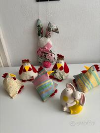 Set decorazioni per la Pasqua artigianali nuove