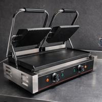 Piastra panini doppia professionale