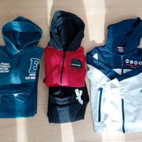 stock n°3 tute/felpe bimbo taglia 6 anni