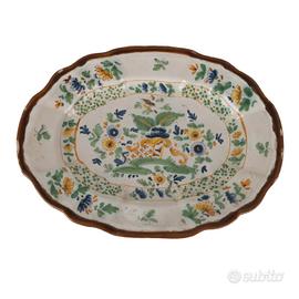 Vassoietto in Maiolica Manifattura Veneta