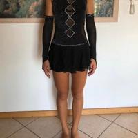 Vestito sartoriale da gara pattinaggio di figura